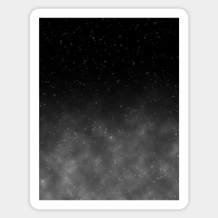 Grey Galaxy Sticker